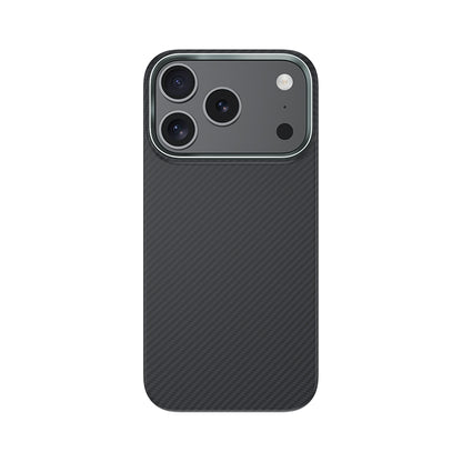 Apple iPhone 17 Pro Max Kılıf Benks M-safe Şarj Özellikli Metal Kamera Çerçeveli Magnetik ArmorAir 600D Kevlar Fiber Kapak Siyah