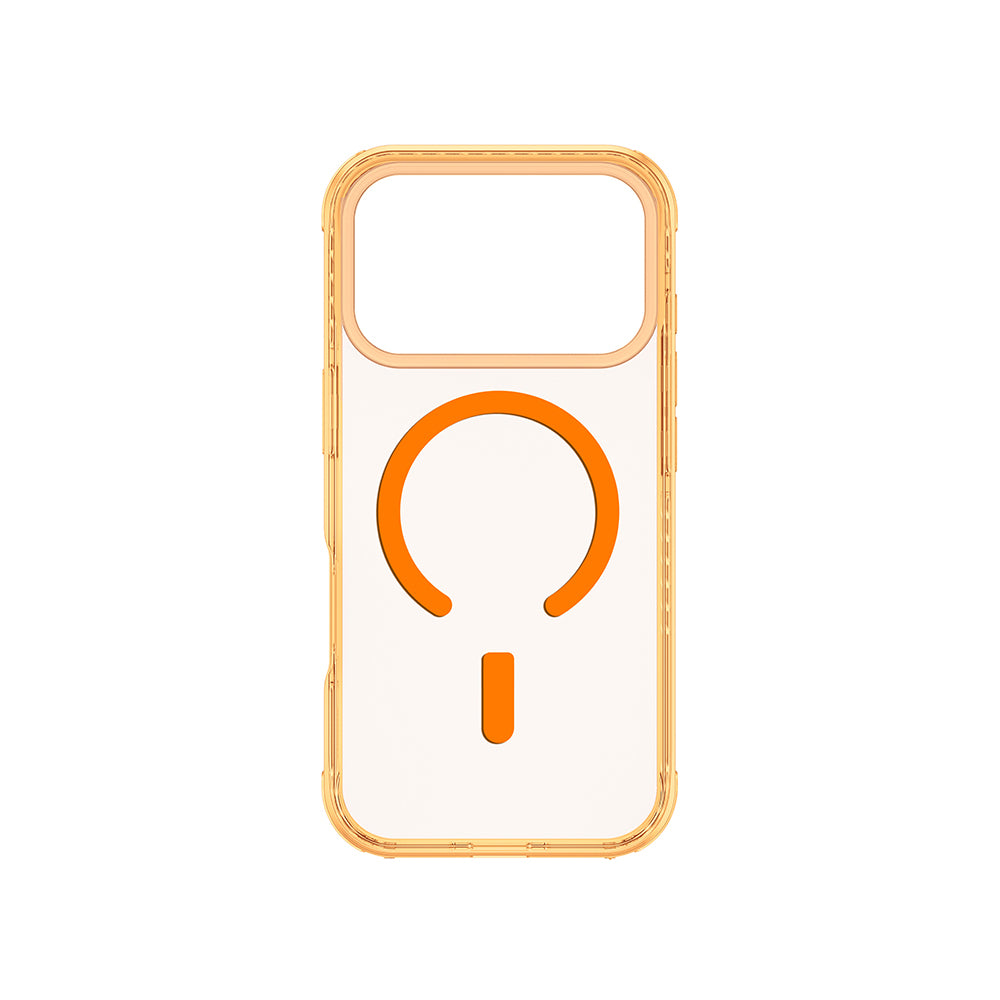 Apple iPhone 17 Pro Max Kılıf M-Safe Şarj Özellikli Airbag Tasarımlı AmazingThing Titan Pro Serisi Kapak Mavi