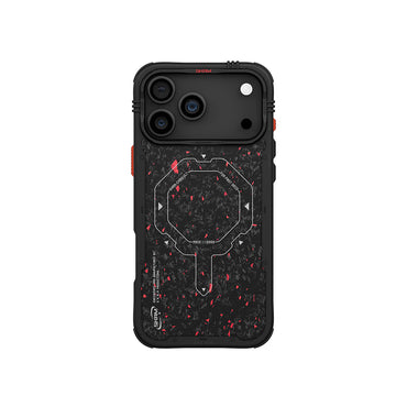 Apple iPhone 17 Pro Max Case with M-safe Charging Airbag Design Skinarma Vector Cover Black 