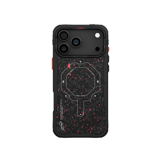 Apple iPhone 17 Pro Max Case with M-safe Charging Airbag Design Skinarma Vector Cover Black 