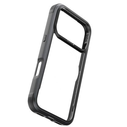 Apple iPhone 17 Pro Max Kılıf M-safe Şarj Özellikli Airbagli Raptic Shield Serisi Şeffaf Arka Yüzey Kapak Colorful