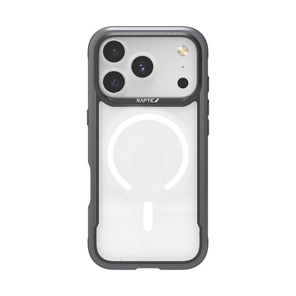 Apple iPhone 17 Pro Max Kılıf M-safe Şarj Özellikli Airbagli Raptic Shield Serisi Şeffaf Arka Yüzey Kapak Colorful