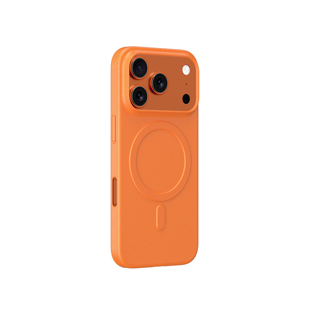 Apple iPhone 17 Pro Max Case M-safe Charging Feature Amazingthing Minimal Air Series Cover Orange 
