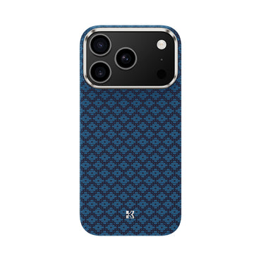 Apple iPhone 17 Pro Max Case M-Safe Charging Feature Benks ArmorAir ArmorGrid Series Kevlar Cover Blue