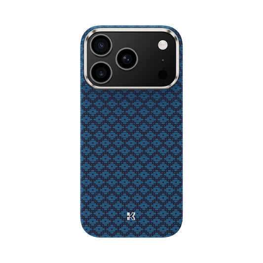 Apple iPhone 17 Pro Max Case M-Safe Charging Feature Benks ArmorAir ArmorGrid Series Kevlar Cover Blue