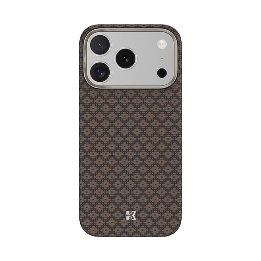 Apple iPhone 17 Pro Max Case M-Safe Charging Feature Benks ArmorAir ArmorGrid Series Kevlar Cover Gold