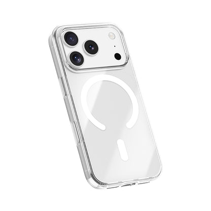 Apple iPhone 17 Pro Max Kılıf M-safe Şarj Özellikli Benks Crystal Serisi Şeffaf Kapak Şeffaf