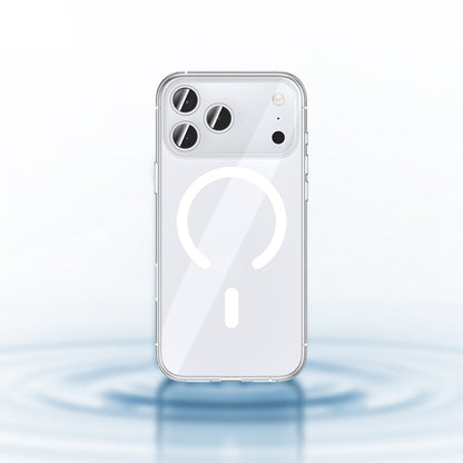 Apple iPhone 17 Pro Max Kılıf M-safe Şarj Özellikli Benks Crystal Serisi Şeffaf Kapak Şeffaf