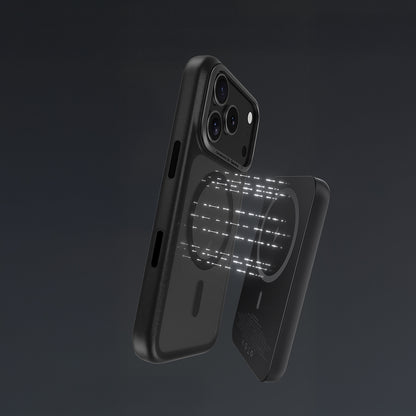 Apple iPhone 17 Pro Max Kılıf M-safe Şarj Özellikli Benks Mist Protective Kapak Siyah