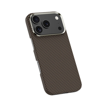 Apple iPhone 17 Pro Max Kılıf M-safe Şarj Özellikli Benks Yeni Seri ArmorTint ArmorAir Kevlar Kapak Gold