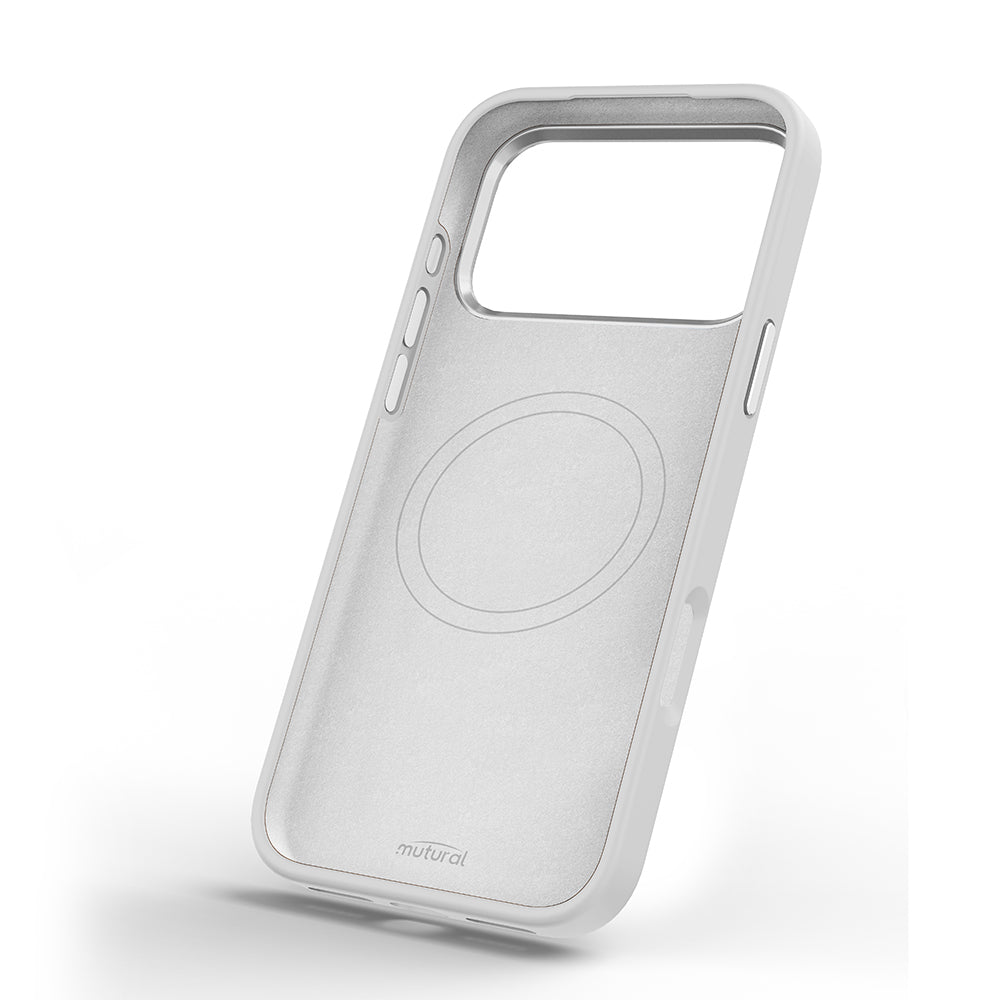 Apple iPhone 17 Pro Max Kılıf M-safe Şarj Özellikli Çiçek Tasarımlı Mutural Flower Serisi Kapak