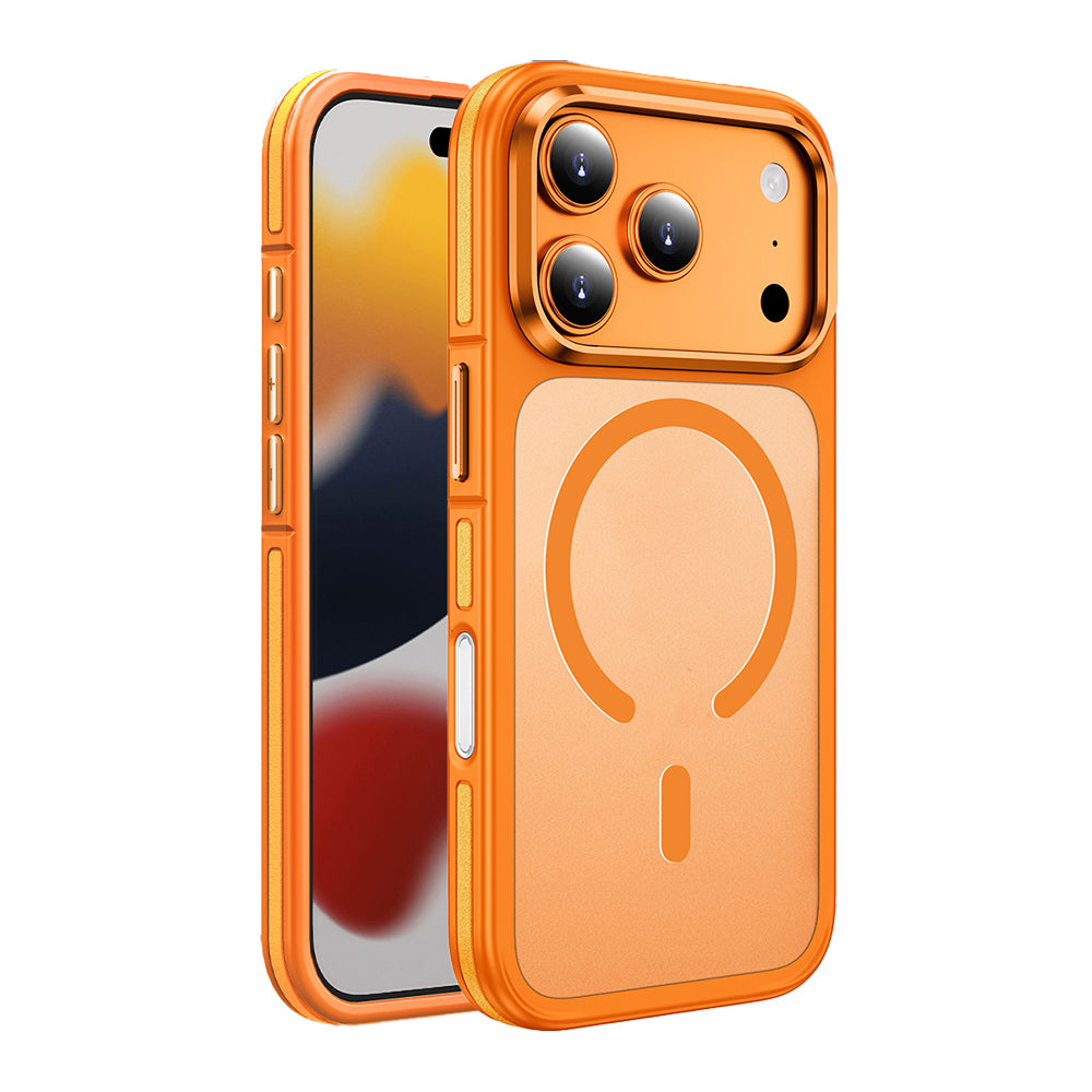 Apple iPhone 17 Pro Max Kılıf M-safe Şarj Özellikli Mat Görünümlü Wlons Vevo Kapak