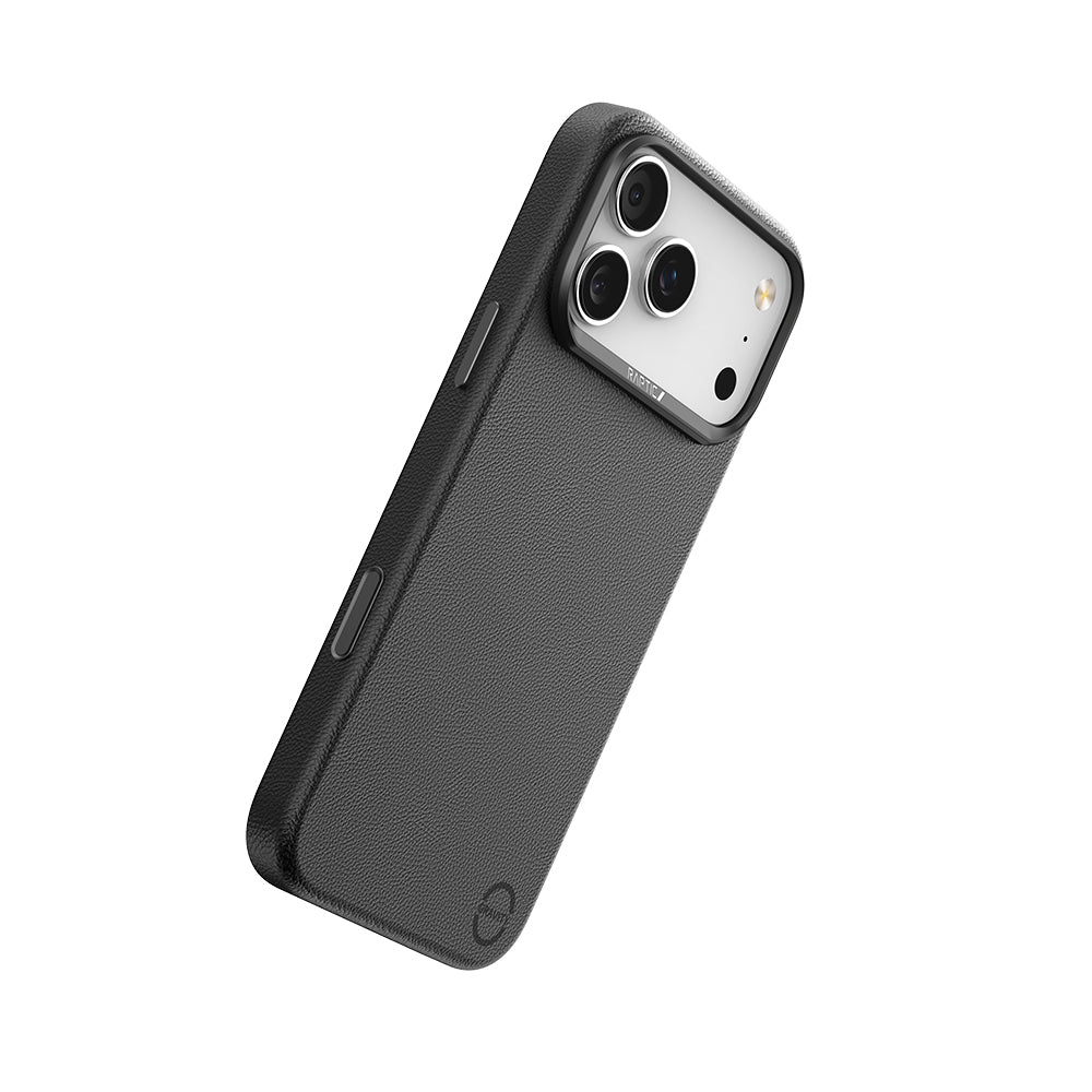 Apple iPhone 17 Pro Max Kılıf M-Safe Şarj Özellikli Polimerik Deri Raptic Urban Nano Kapak Turuncu