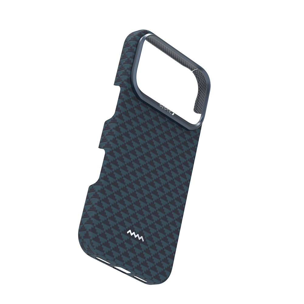 Apple iPhone 17 Pro Max Kılıf M-safe Şarj Özellikli Raptic Aramid Skin Origin Serisi Kapak Kırmızı