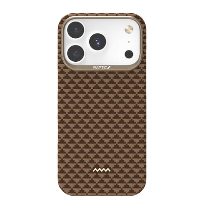 Apple iPhone 17 Pro Max Kılıf M-safe Şarj Özellikli Raptic Aramid Skin Origin Serisi Kapak Lacivert