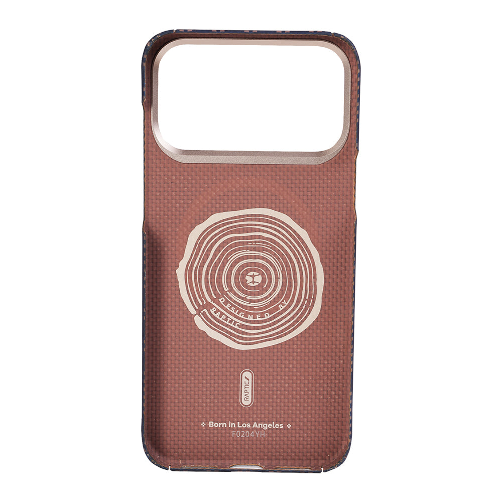 Apple iPhone 17 Pro Max Kılıf M-safe Şarj Özellikli Raptic Aramid Skin Serisi Kapak