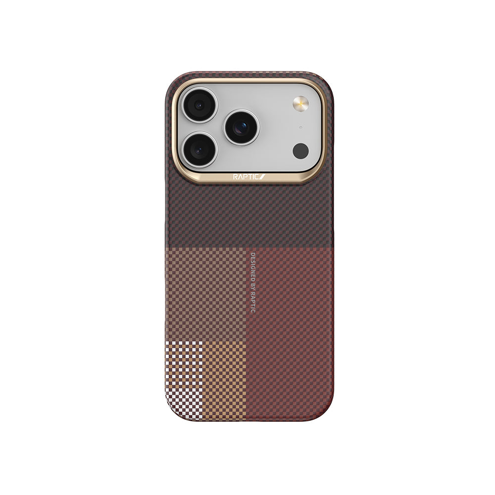 Apple iPhone 17 Pro Max Kılıf M-safe Şarj Özellikli Raptic Aramid Skin Transform Serisi Kapak Mavi