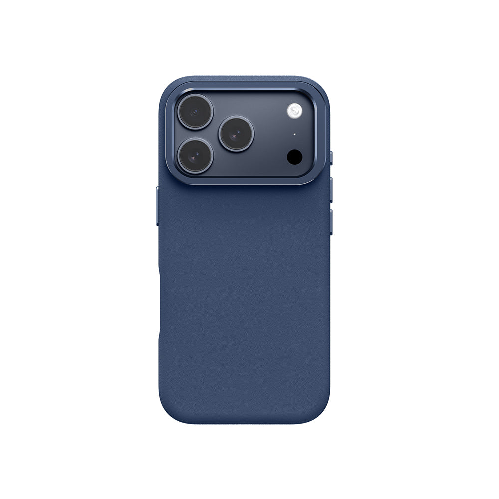 Apple iPhone 17 Pro Max Case M-safe Charging Stand Amazingthing Glamour Mag Series PU Cover Blue 