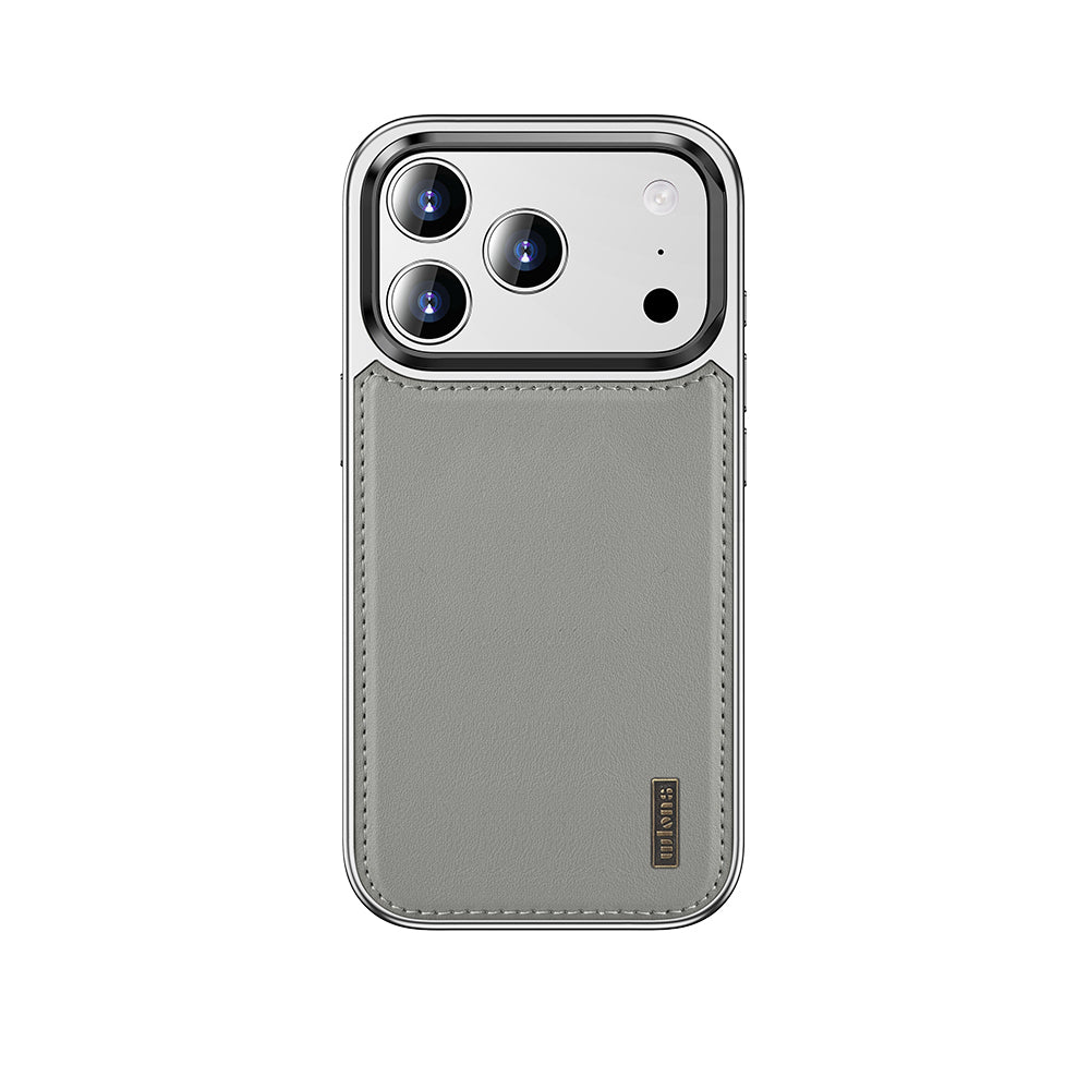 Apple iPhone 17 Pro Max Kılıf M-safe Şarj Özellikli Standlı Leto Kapak Gri