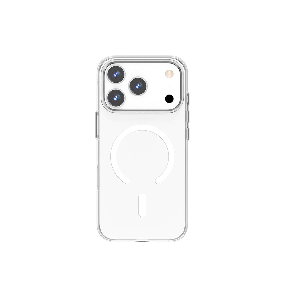 Apple iPhone 17 Pro Max Case M-safe Charging Feature Wiwu YXK-208 Invisible Ultra Hard PC Cover Transparent 