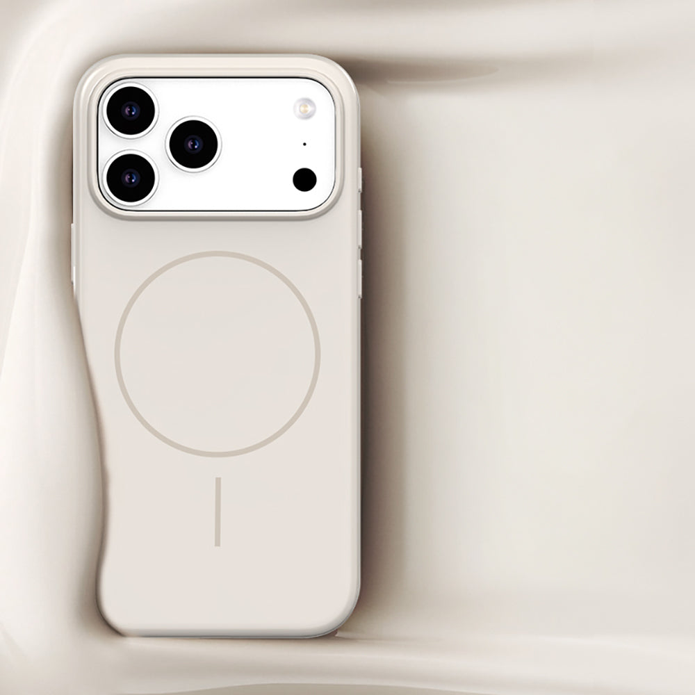 Apple iPhone 17 Pro Max Kılıf M-safe Şarj Özellikli Wlons Liza Kapak Turuncu