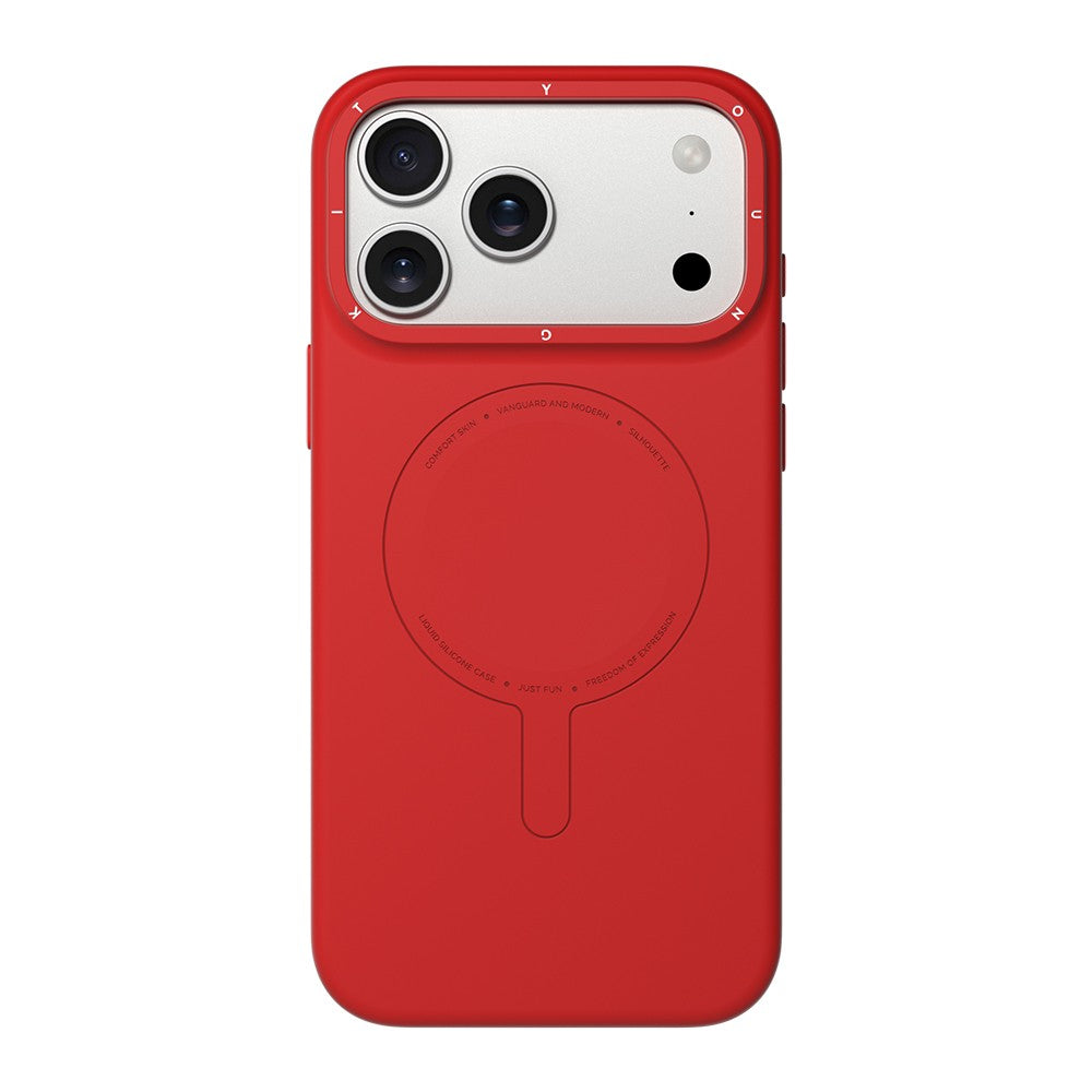 Apple iPhone 17 Pro Max Kılıf M-Safe Şarj Özellikli Youngkit Morandi Serisi Kapak