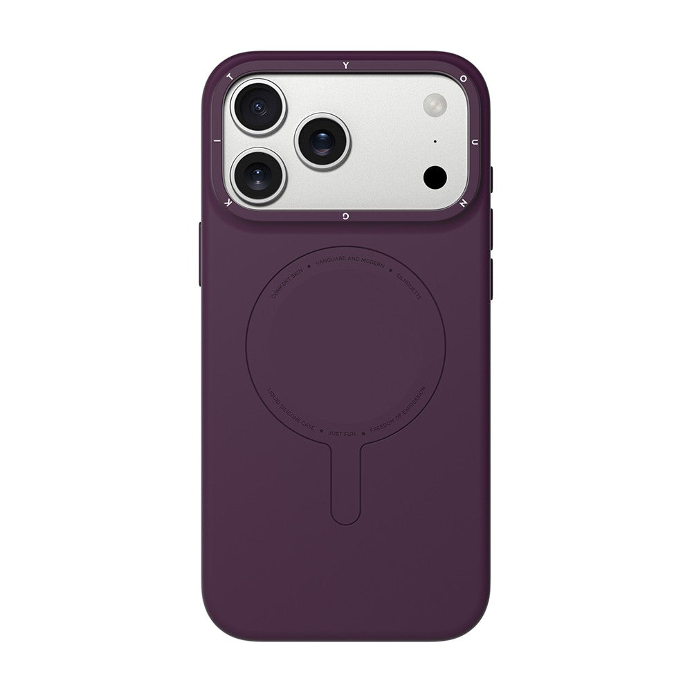Apple iPhone 17 Pro Max Kılıf M-Safe Şarj Özellikli Youngkit Morandi Serisi Kapak