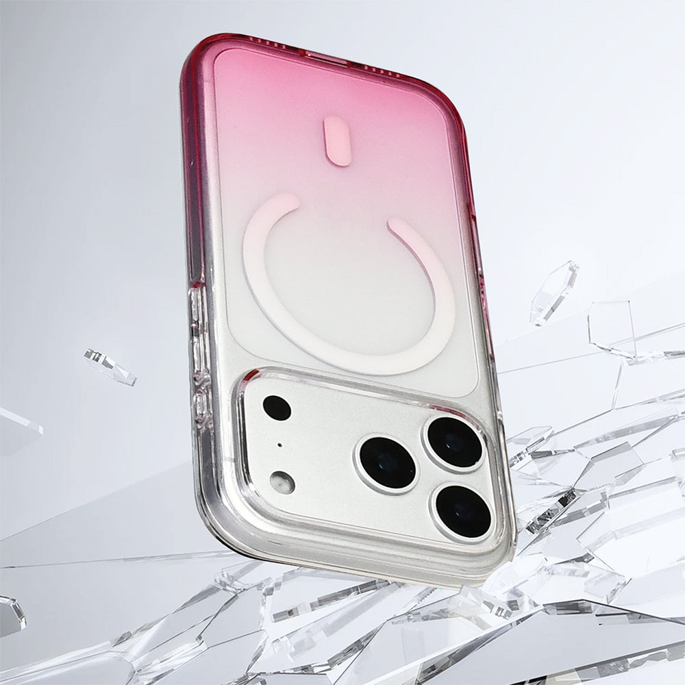 Apple iPhone 17 Pro Max Kılıf M-Safe Şarj Özellikli Zore Septik Silikon Kapak Mor