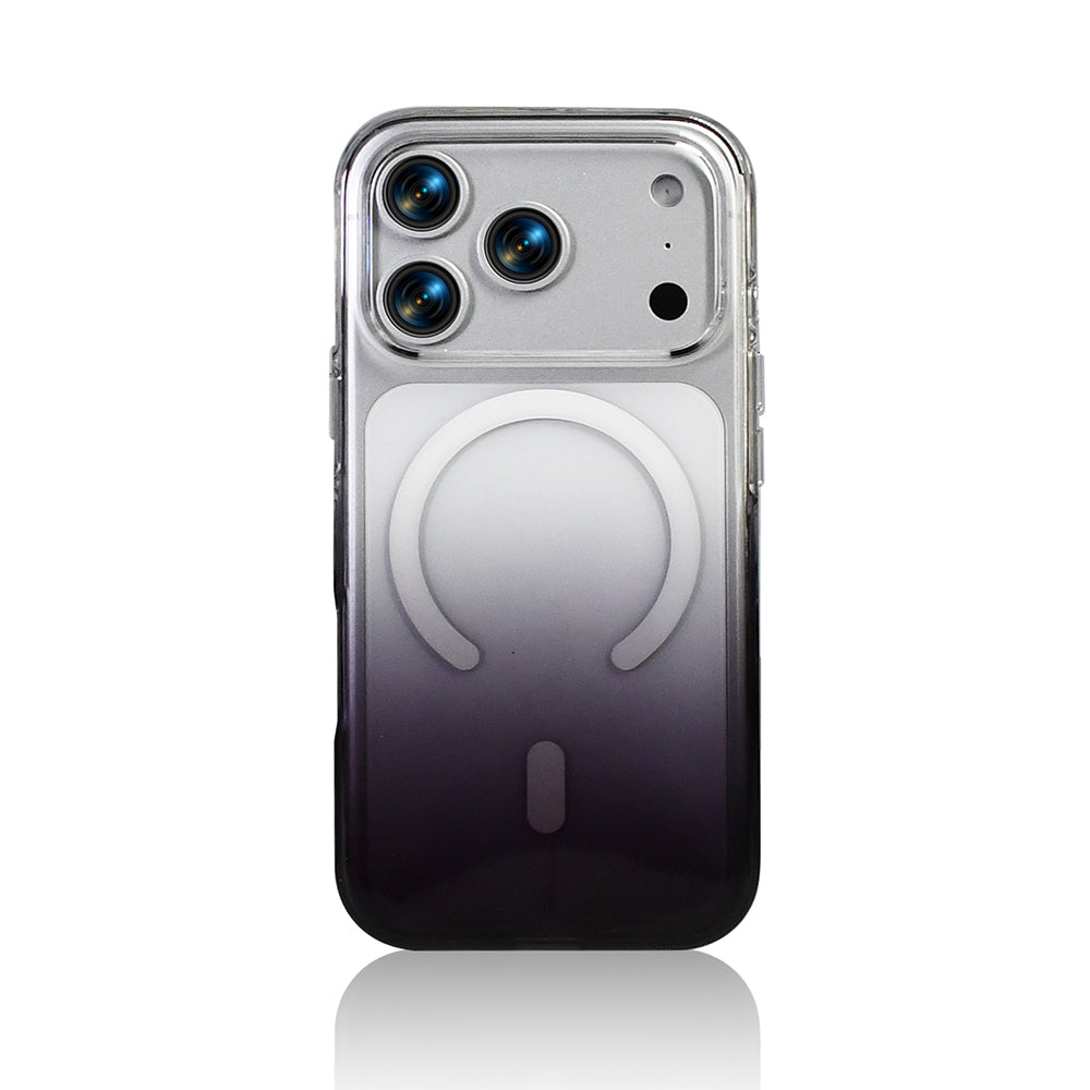 Apple iPhone 17 Pro Max Kılıf M-Safe Şarj Özellikli Zore Septik Silikon Kapak Siyah