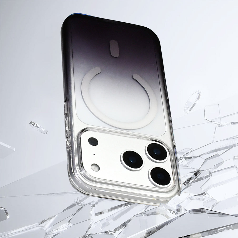 Apple iPhone 17 Pro Max Kılıf M-Safe Şarj Özellikli Zore Septik Silikon Kapak Turuncu