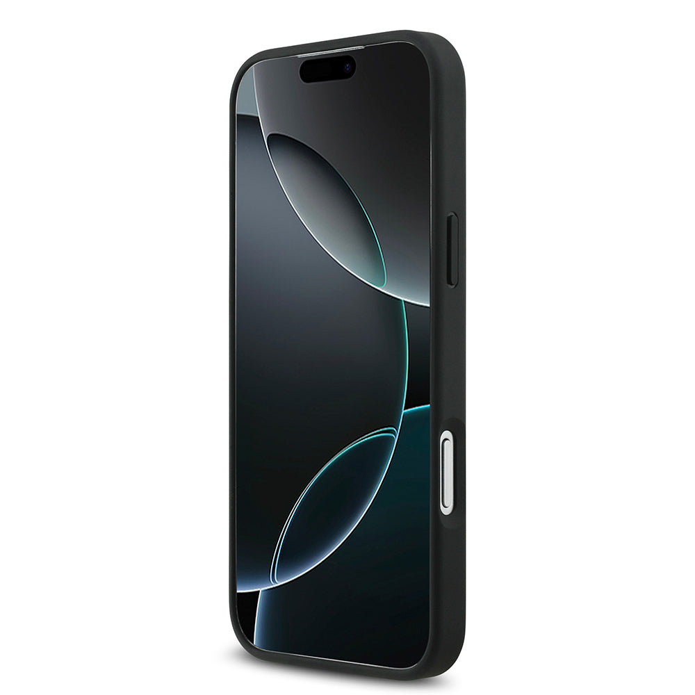 Apple iPhone 17 Pro Max Kılıf Mercedes Benz Orjinal Lisanslı M-safe Şarj Özellikli Hakiki Deri Nostaljik Yıldız Dizayn Kapak Siyah