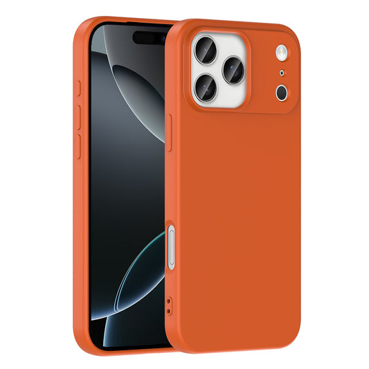 Apple iPhone 17 Pro Max Case Zore Mara Launch Cover Orange