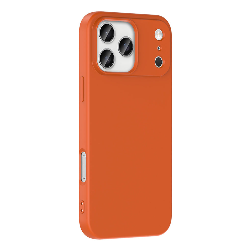 Apple iPhone 17 Pro Max Case Zore Mara Launch Cover Orange