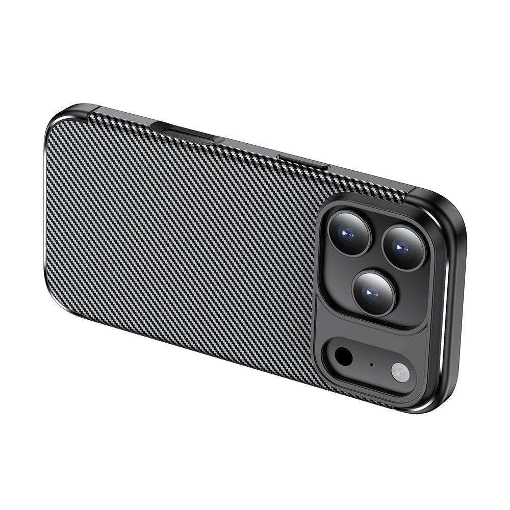 Apple iPhone 17 Pro Max Case Zore Negro Silicone Cover Black