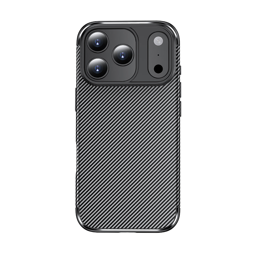 Apple iPhone 17 Pro Max Case Zore Negro Silicone Cover Black