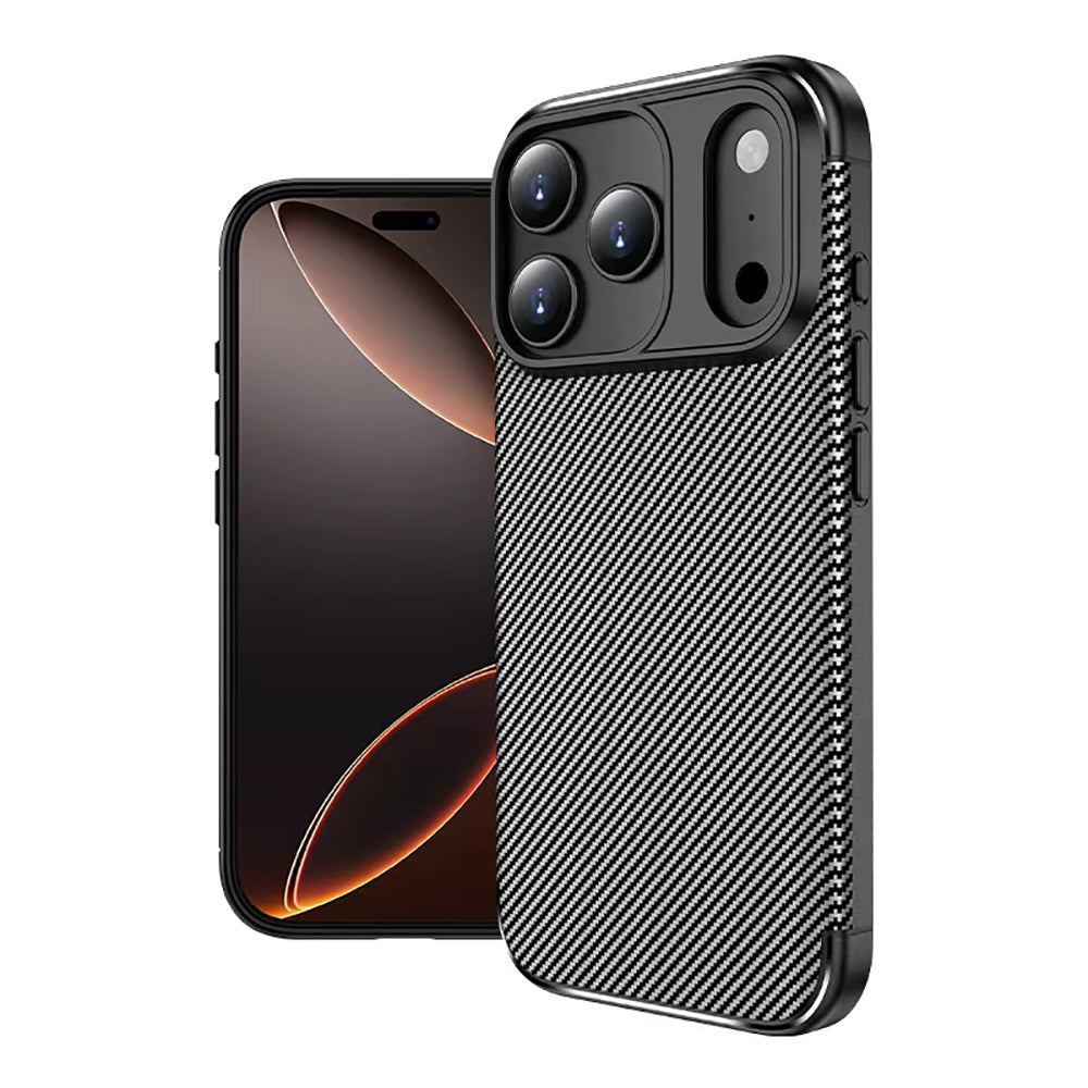 Apple iPhone 17 Pro Max Case Zore Negro Silicone Cover Black