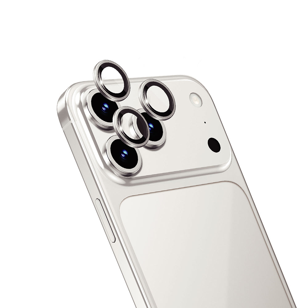 Apple iPhone 17 Pro Max Wiwu LG-003 Lens Guard Çizilmeye Karşı Dayanıklı Safir Kamera Lens Koruyucu Turuncu