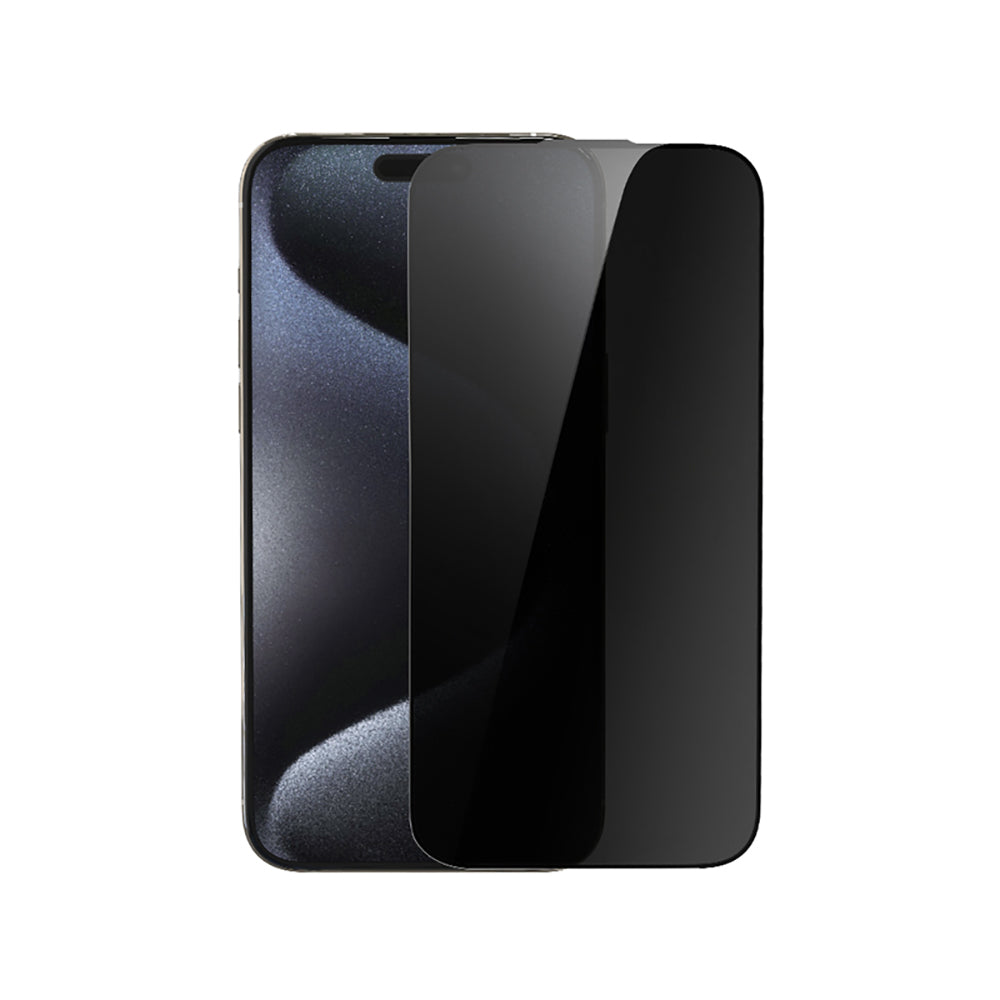 Apple iPhone 17 Pro Max Wiwu Wi-SQ009 Easy Install iPrivacy 360° Anti-Peep Oleofobik Temperli Cam Ekran Koruyucu + Kolay Uygulama Aparatlı
