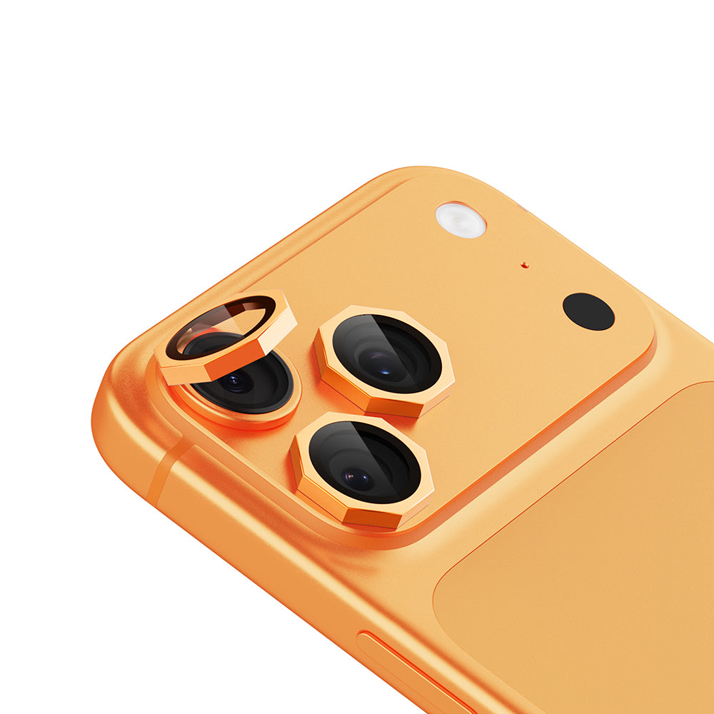 Apple iPhone 17 Pro Max Zore CL-19 Camera Lens Protector Orange