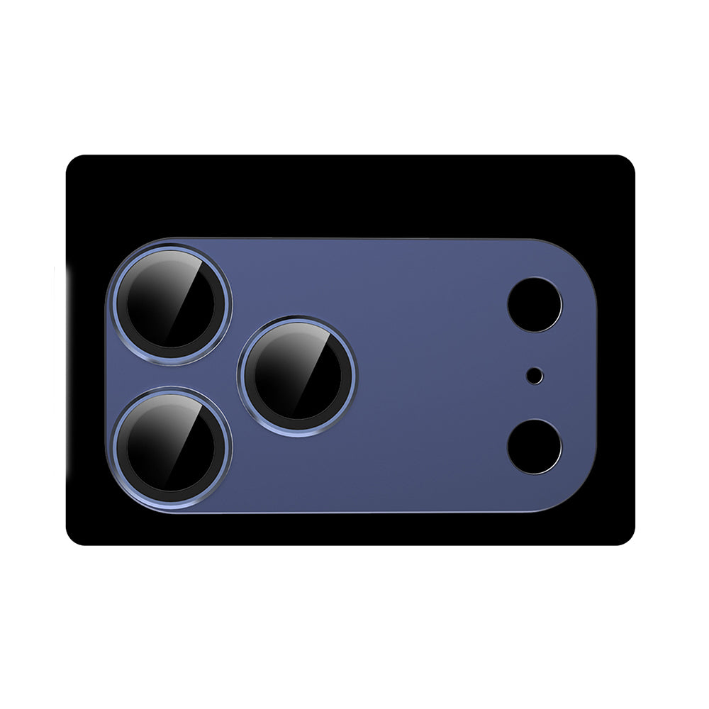 Apple iPhone 17 Pro Max Zore CL-20 Kamera Lens Koruyucu Lacivert