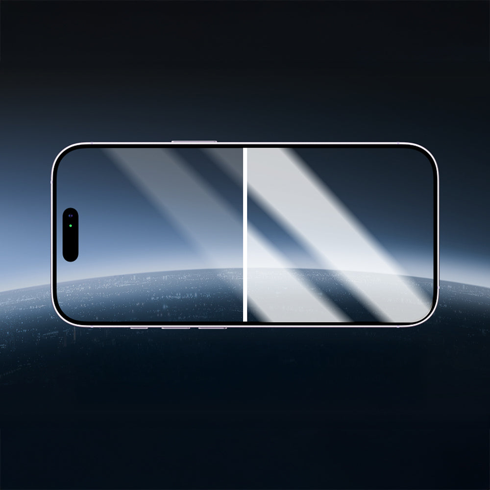 Apple iPhone 17 Pro Youngkit 2.5D Anti Reflective Parmak İzi Bırakmayan Temperli Cam Ekran Koruyucu