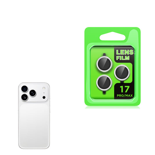 Apple iPhone 17 Pro Zore CL-07 Camera Lens Protector Titanium-Silver