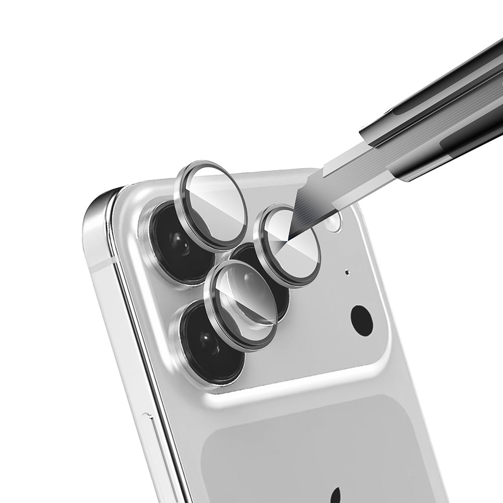 Apple iPhone 17 Pro Zore Micro Camera Lens Protector Gray 