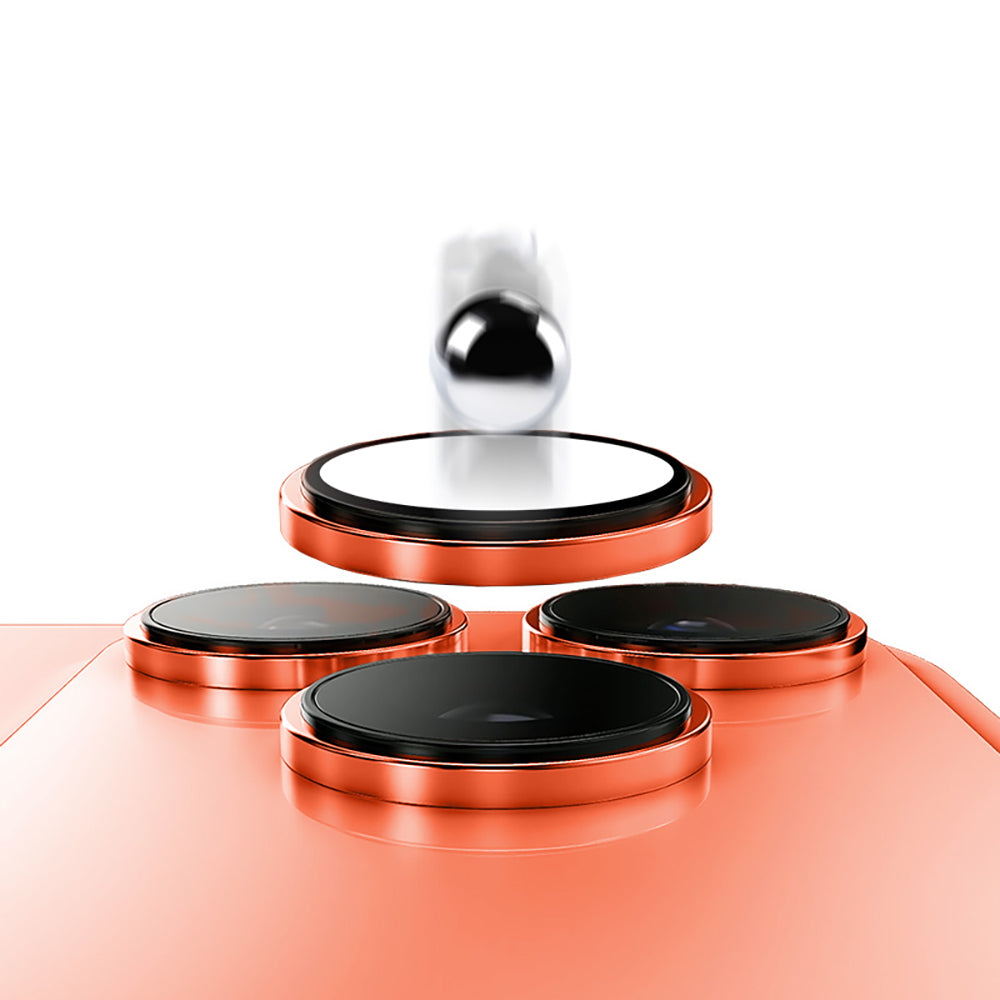 Apple iPhone 17 Pro Zore Micro Camera Lens Protector Orange 