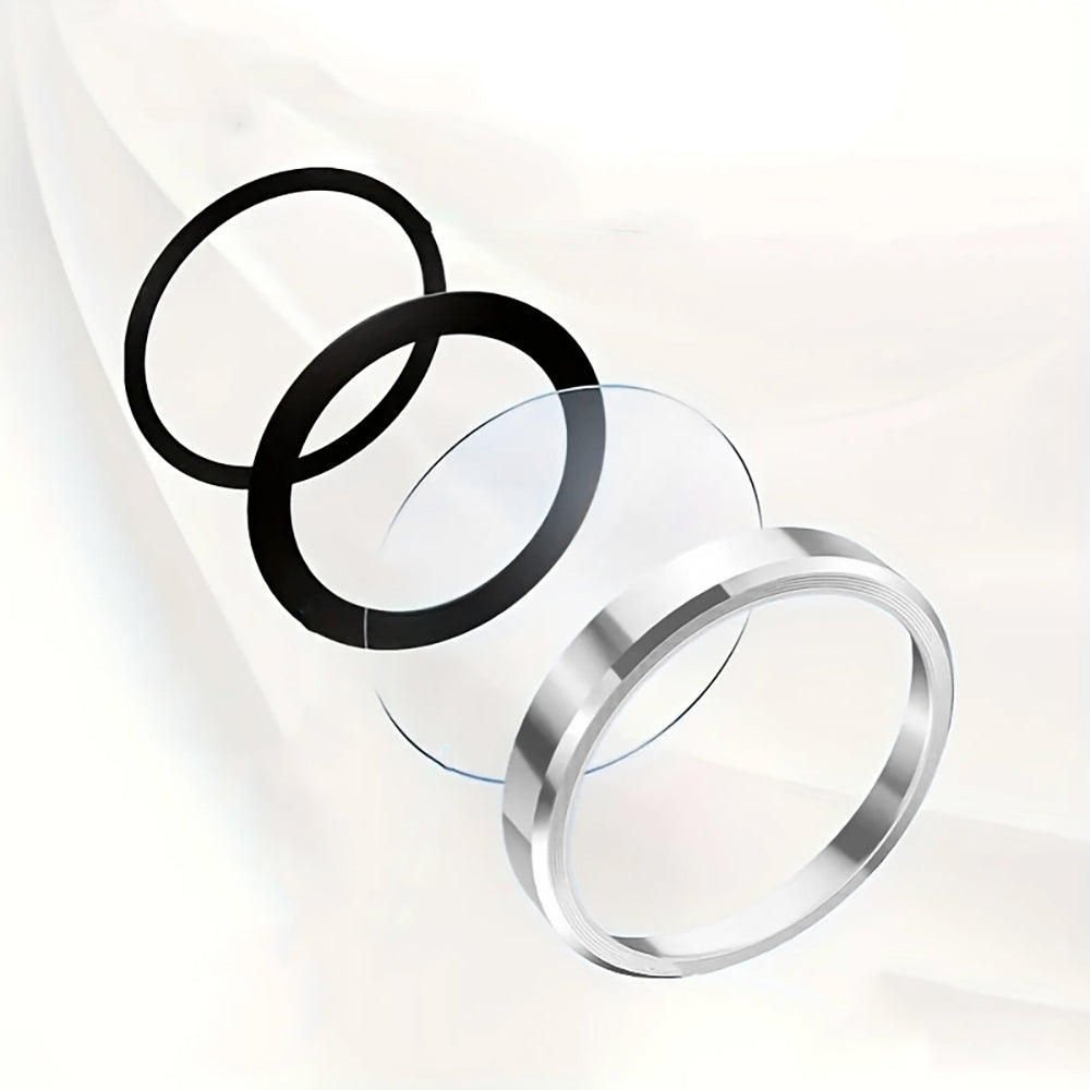 Apple iPhone 17 Pro Zore Micro Camera Lens Protector Silver 