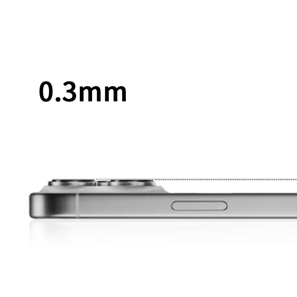 Apple iPhone 17 Pro Zore Micro Camera Lens Protector Silver 