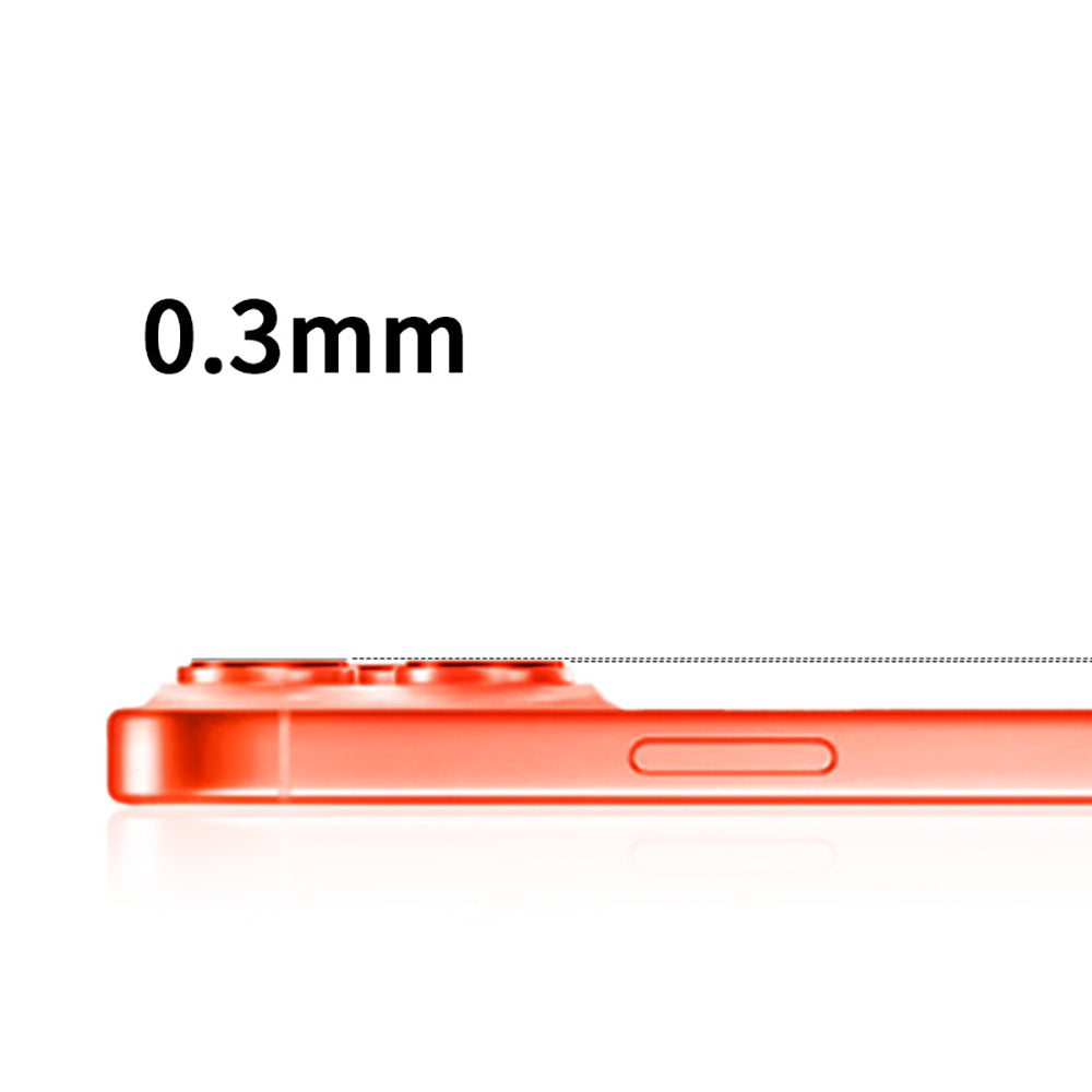 Apple iPhone 17 Pro Zore Micro Camera Lens Protector Orange 