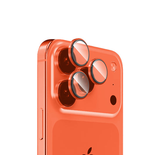 Apple iPhone 17 Pro Zore Micro Camera Lens Protector Orange 