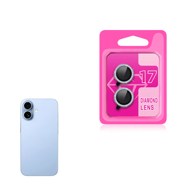 Apple iPhone 17 Zore CL-06 Camera Lens Protector Silver