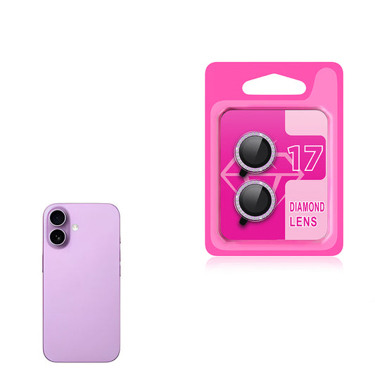 Apple iPhone 17 Zore CL-06 Camera Lens Protector Light Purple